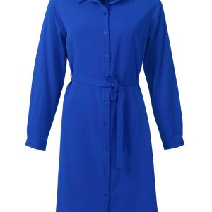 Rolando Celeste K225 L/S Shirt Dress