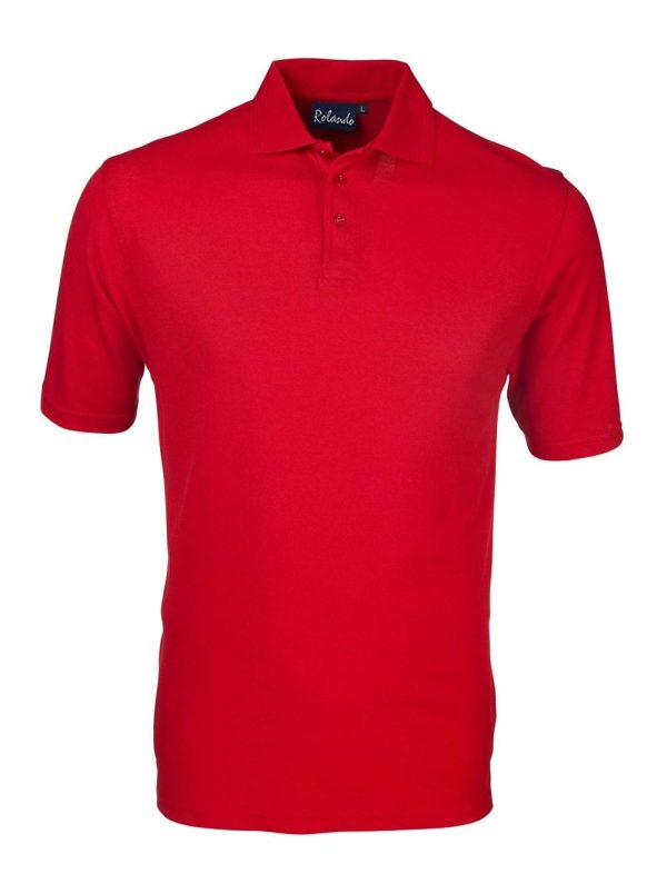 Rolando P19 Men's  Pique Golfer - Image 5
