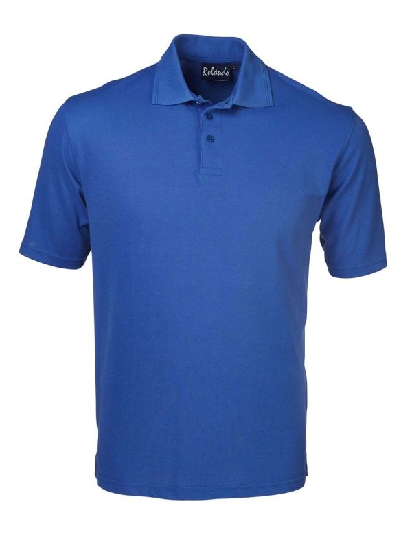 Rolando P19 Men's  Pique Golfer - Image 6